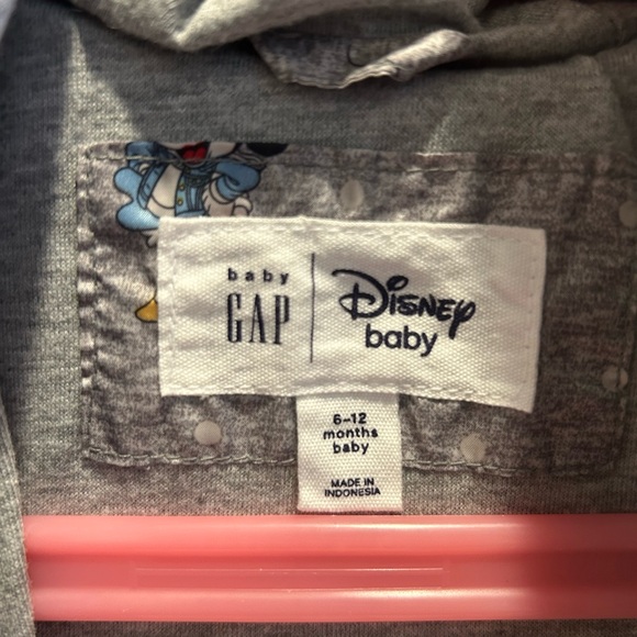 Disney Baby Gray Jacket with Character Print - Picture 2 of 7